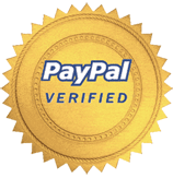We are Paypal Verified.